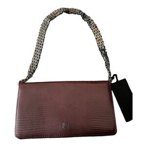 🐾 Kendall & Kylie Bundle Bag, Makeup Pouch and Lipstick NWT